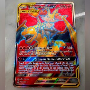Charizard & Braixen GX great condition